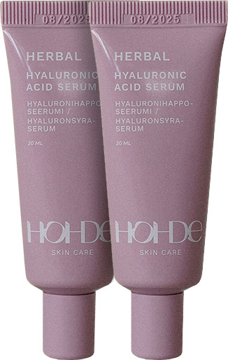 HOHDE Herbal Hyaluronsyreserum x2